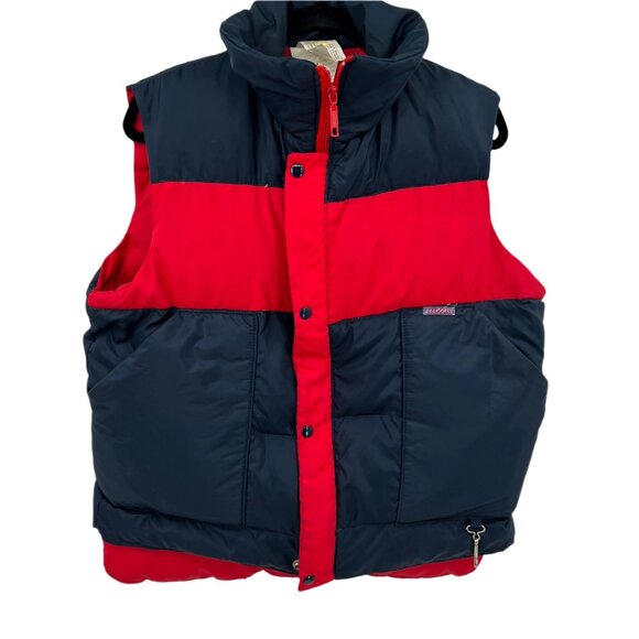 Vintage Down & Waterfowl Feathers Filled Puffer Vest - Picture 2 of 7